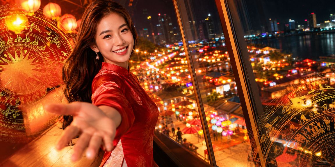 Người dùng tại chợ đêm Nha Trang truy cập ứng dụng cá cược 5090 trên điện thoại