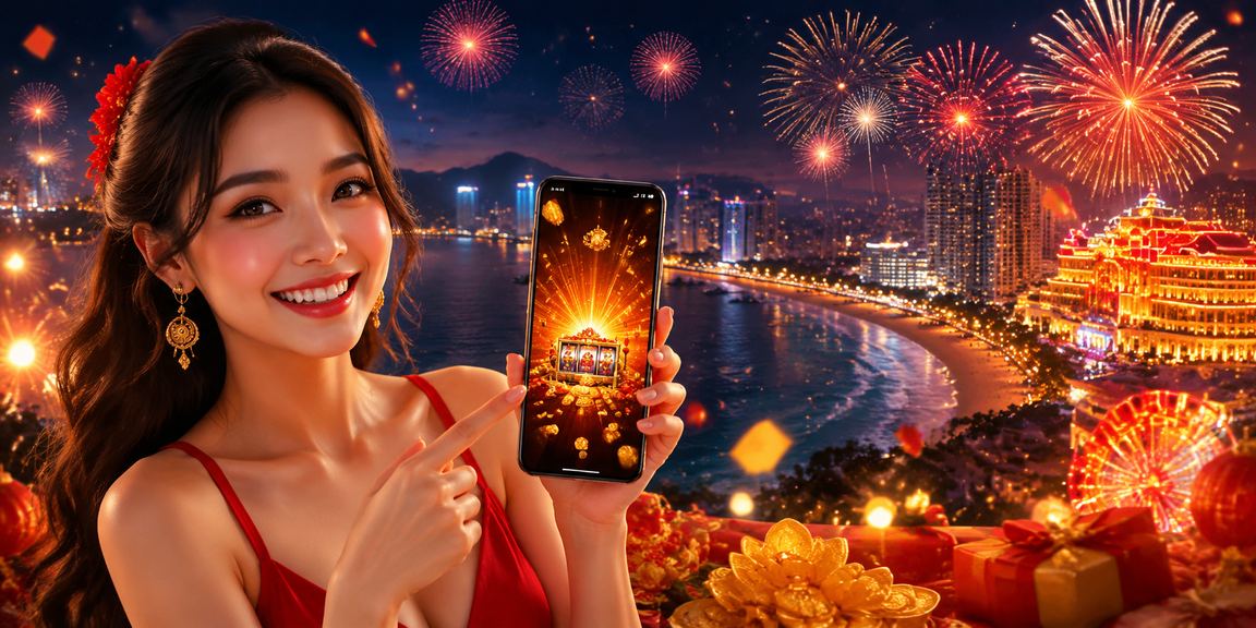 Lễ hội giải trí Quy Nhơn với người dùng trải nghiệm casino di động tại sự kiện ngoài trời